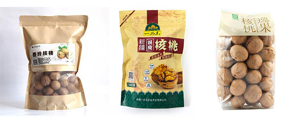 大型核桃自動包裝設備-全自動核桃包裝生產機械樣品展示圖