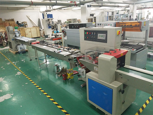 全自動枕式包裝設備展示圖