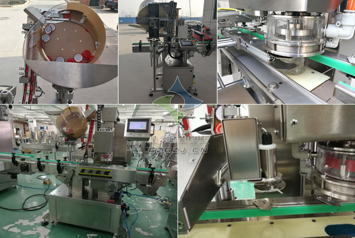 自動上蓋真空旋蓋機