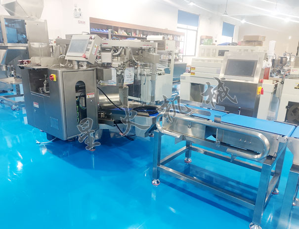 自動(dòng)給袋式顆粒醬料食品包裝機(jī)